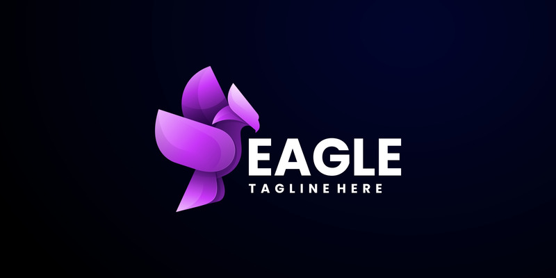 Vector Logo Eagle Gradiënt Ontwerp - Features Image 1