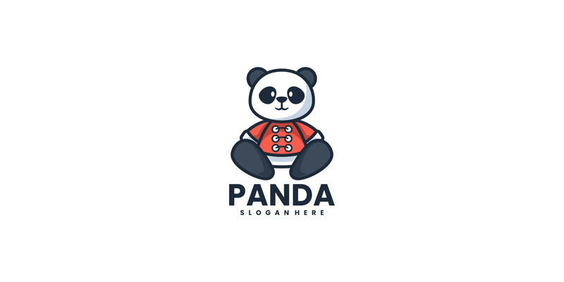Estilo de logotipo de dibujos animados de panda 2 - Características Imagen 1