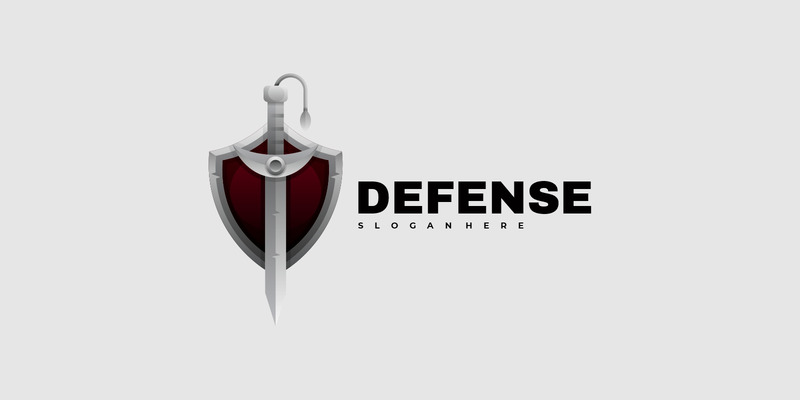 Sword Defense Gradient Logo - Features Image 1