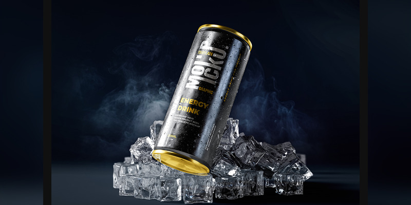 Energy Drink Can Mockup Set - Features Image 1