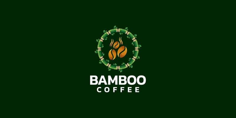 Bambu kaffe gradient logotyp - Features Image 1