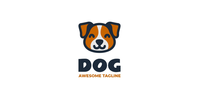 Dog Mascot Logo Design Template 364 - Features Image 1