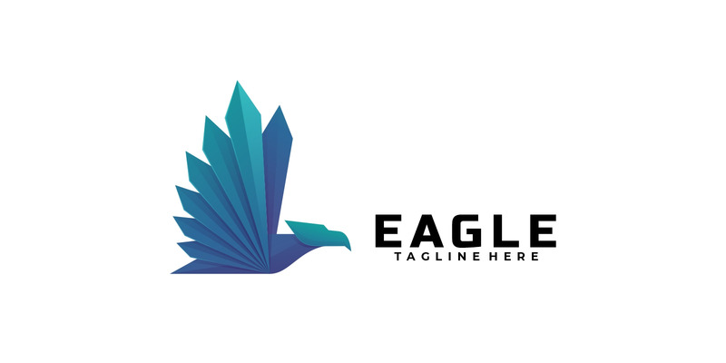 Vector Eagle Gradient Logo - Features Image 1