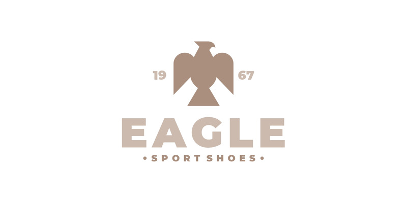 Style de logo vintage d'oiseau d'aigle - Caractéristiques de l’image 1