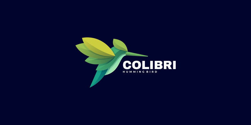 Colibri Gradient färgglad logotyp mall - Features Image 1