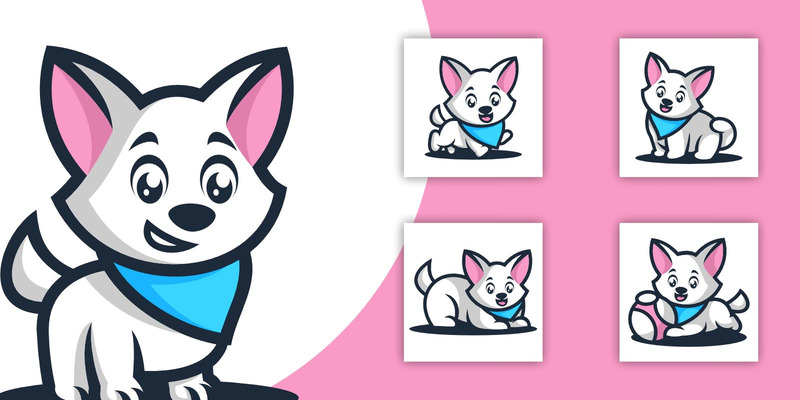 5 Cute Mascot Animal Logo Design - Features Image 1
