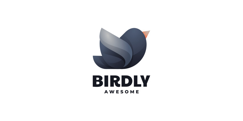 Vector Bird Gradient Logo Styl - Features Image 1