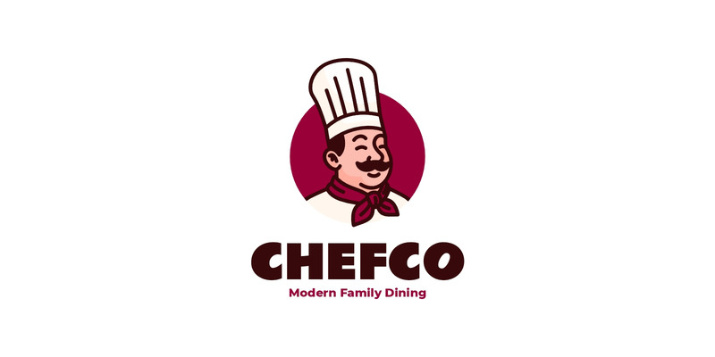 Chefco - Classic Chef Mascot Logo Design - Features Image 1