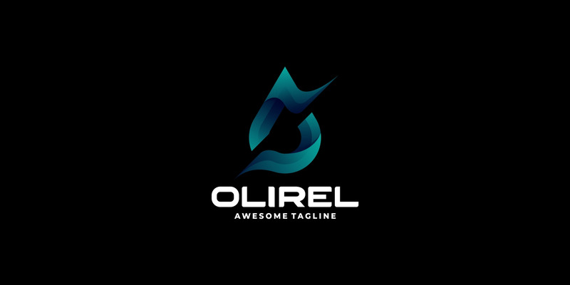 Logo-Design mit Farbverlauf für Öl - Eigenschaften Bild 1