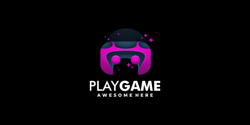 Spela spel Gradient Logo Style - Features Image 1