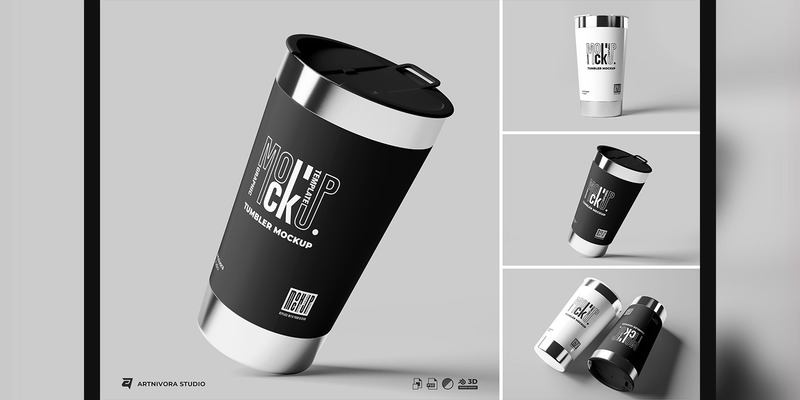 Tumbler Mockup Sets Design - Features Image 1