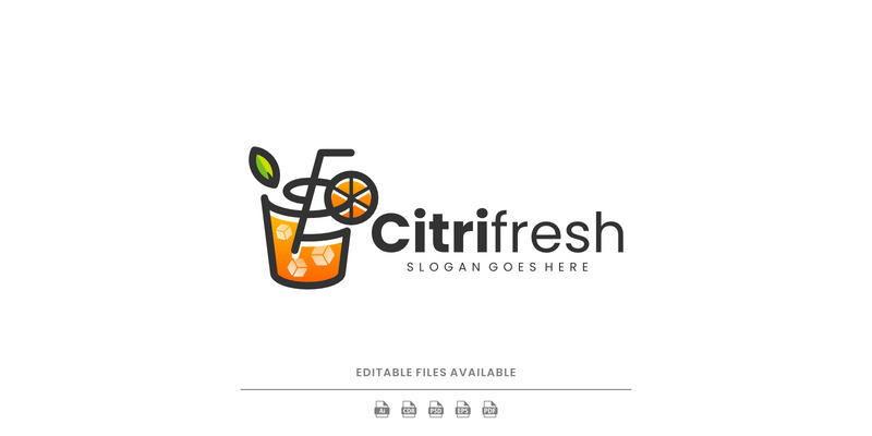 Mascot Orange Juice Logo Design - Features Image 1