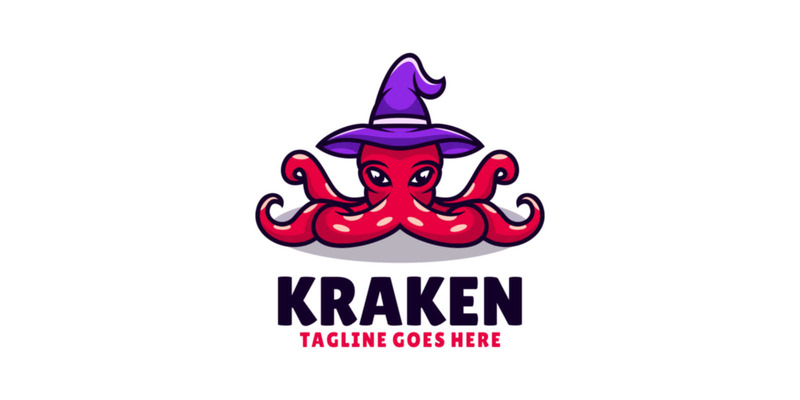 Logo del fumetto mascotte Kraken - Caratteristiche Immagine 1