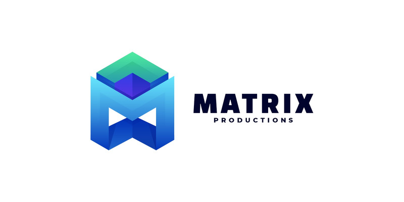 Abstract Letter M Gradient Logo - Features Image 1