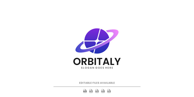 Gradient Modern Orbitaly Logo Design - Features Image 1