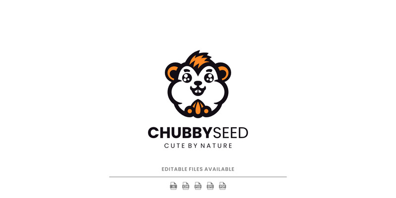 Mascot Head Hamster Logo Design - Features Image 1