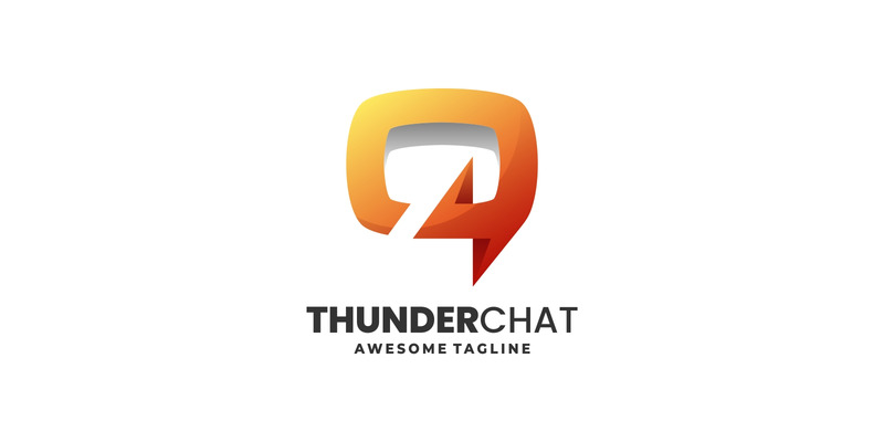 Stile logo sfumato Thunder Chat - Caratteristiche Immagine 1