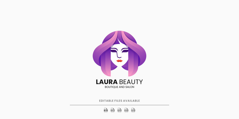 Beauty Gradient Logo Style - Features Image 1