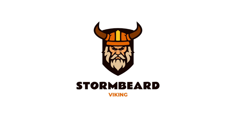 Mascot Modern Viking Logo Design4 - Features Image 1