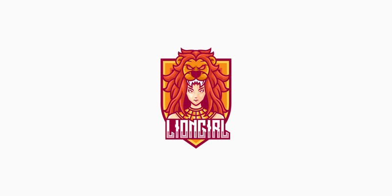 Logo de Lion Girl E-Sport et Sport - Caractéristiques de l’image 1