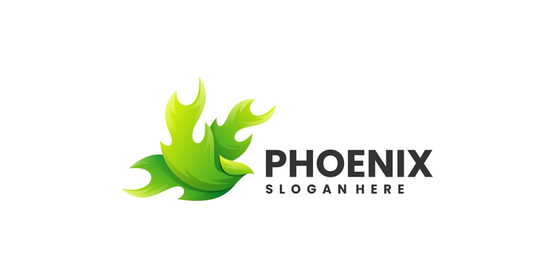 Vector Phoenix Kleurverloop Logo Ontwerp - Features Image 1