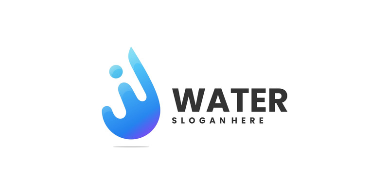 Vector Water Gradiënt Logo - Features Image 1