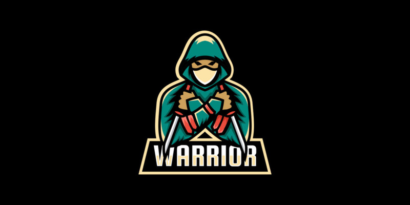 Warrior E-Sports and Sports Logo Style - Features Image 1