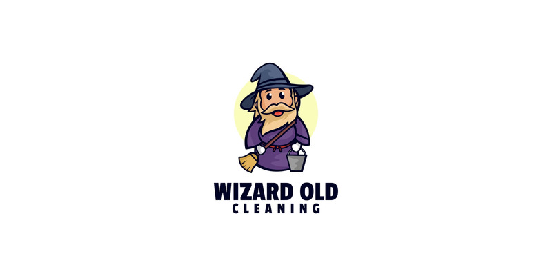 Assistant ancien style de logo de dessin animé - Caractéristiques de l’image 1