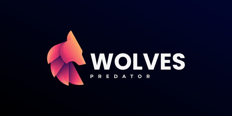 Wolf Gradient Logo Design - Features Image 1