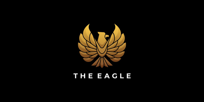 Eagle Gold Gradient Logo-stijl - Features Image 1
