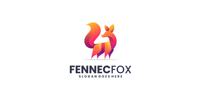 Gradient Modern Fox Logo Design 841 - Features Image 1