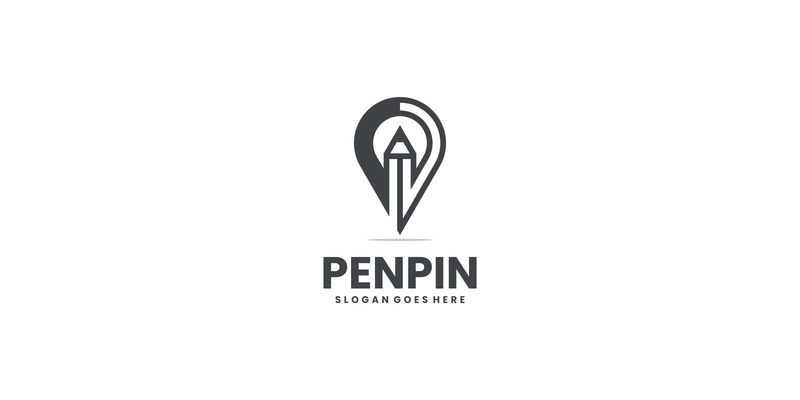 Minimalist Pencil Logo Design - Features Image 1