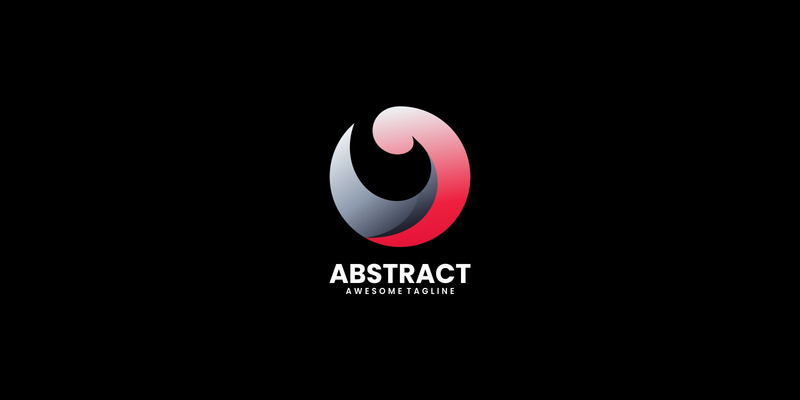 Logo gradiente di colore astratto 3 - Caratteristiche Immagine 1
