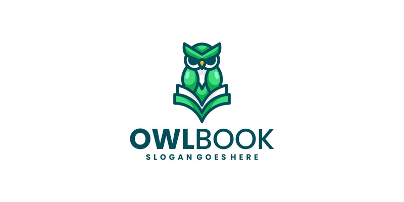 Mascot Owl Book Logo Design - Features Image 1