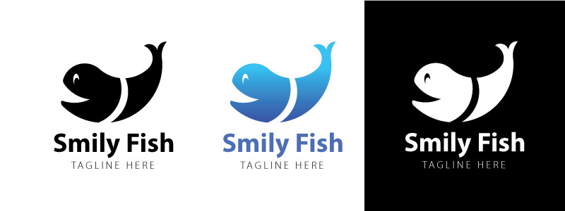 Smiley Fish - Fish Logo template - Features Image 1