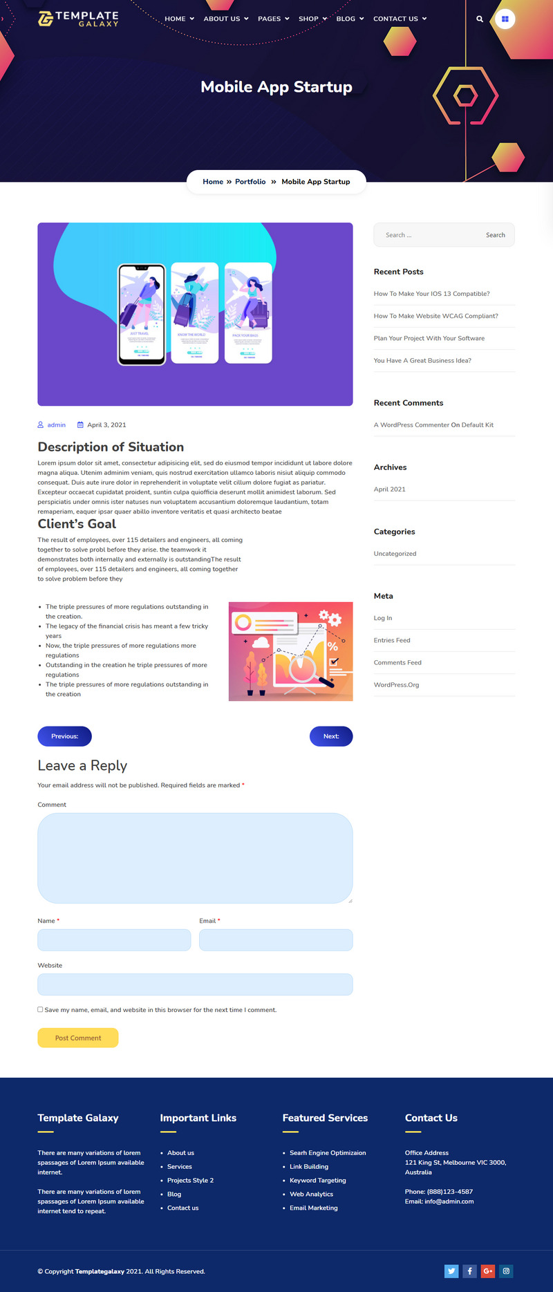 Templategalaxy - SEO & Digital Marketing WordPress Theme - Features Image 8