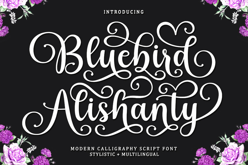 Calligrafia moderna di Bluebird Alishanty - Caratteristiche Immagine 16