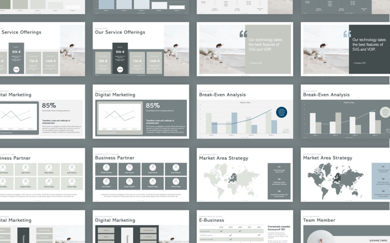LAir Marin - Pitch & Business Plan PowerPoint Template - Features Image 8