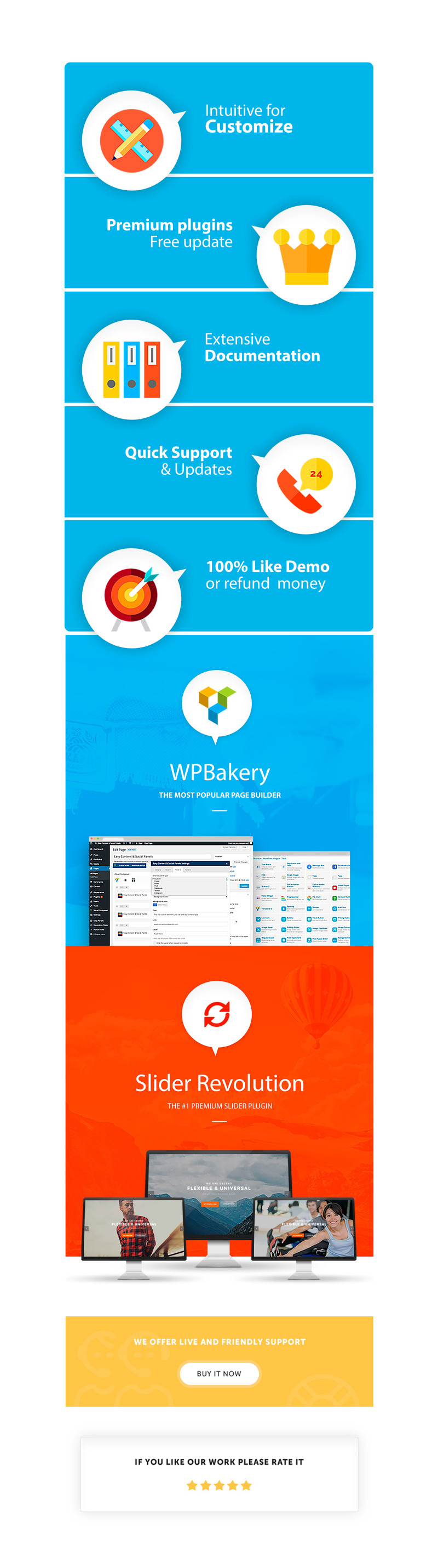 MaxClean - Cleaning WordPress Theme - Features Image 1