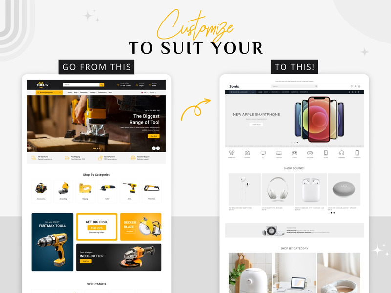 ToolsPro - Šablona nástrojů pro Shopify | Šablona Shopify 2.0 - Features Image 3