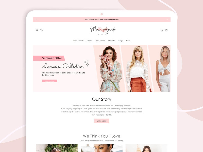 Minimal Clean Shopify Fashion Theme | Modern Clothing Store | Shopify Themes for Clothing | OS 2.0 - Features Image 2