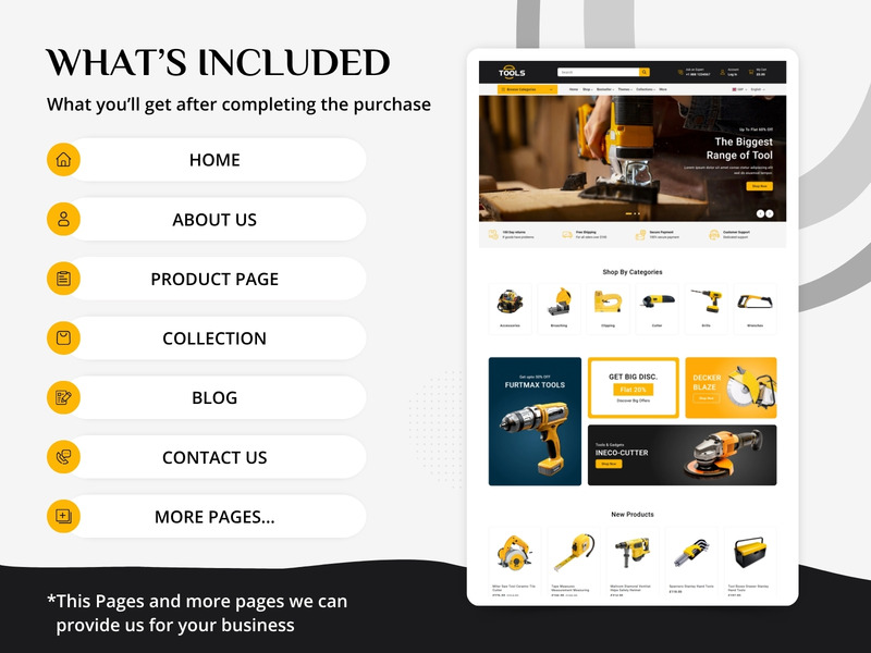 ToolsPro - Šablona nástrojů pro Shopify | Šablona Shopify 2.0 - Features Image 9