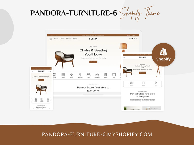 Furnix – Thème Shopify pour la décoration et le mobilier d'intérieur élégants | Shopify 2.0 - Caractéristiques de l’image 11