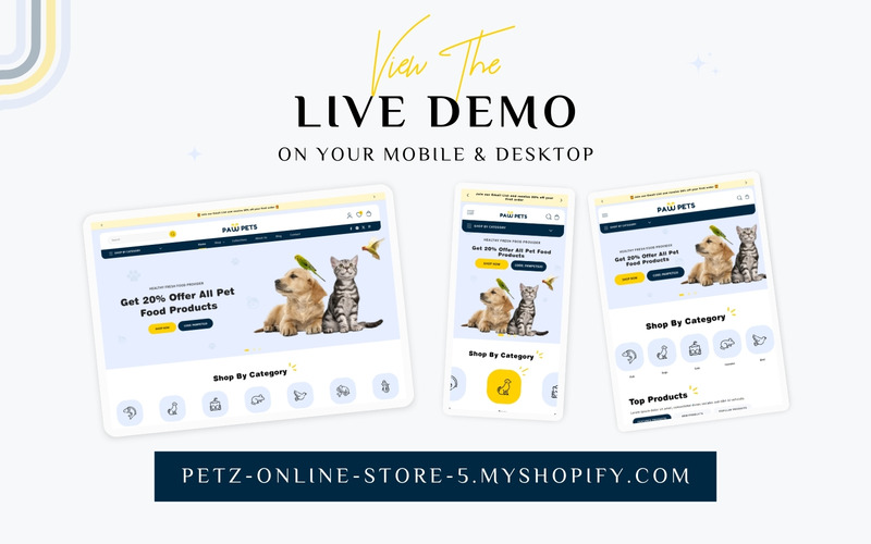 PawPets - najlepszy motyw dla zwierząt Shopify 2.0 - Obraz funkcji 7
