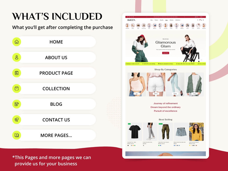 Guccy – Tema Shopify per la moda di lusso | Shopify 2.0 - Caratteristiche Immagine 9