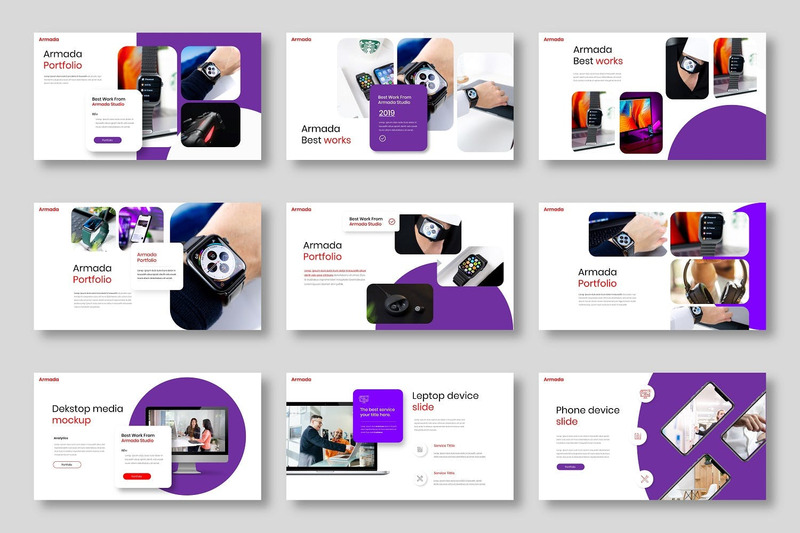 Armada – Business PowerPoint Template - Features Image 4