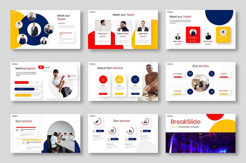 Deloken – Business PowerPoint Template - Features Image 3