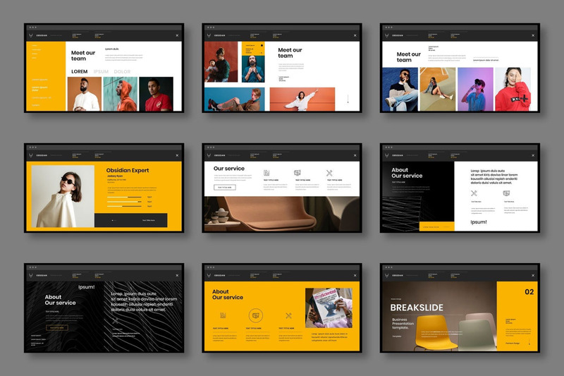 Obsidian – Business PowerPoint Template - Features Image 3
