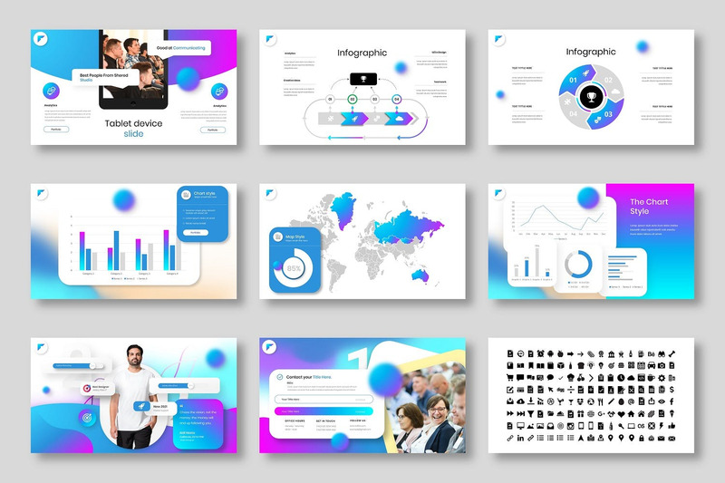 Shared – Business PowerPoint Template - Features Image 5