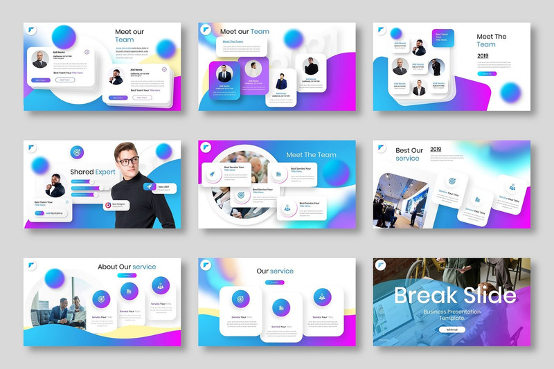 Shared – Business PowerPoint Template - Features Image 3